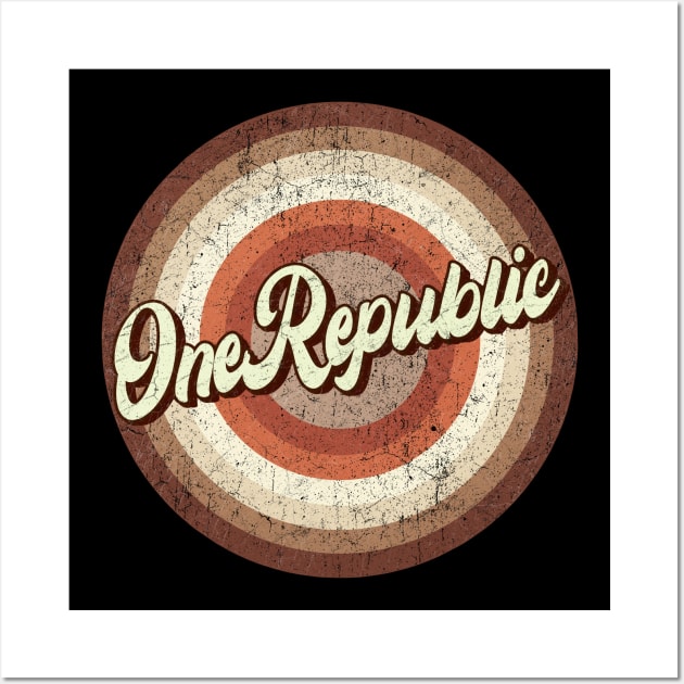 Vintage brown exclusive - One Republic Wall Art by roeonybgm